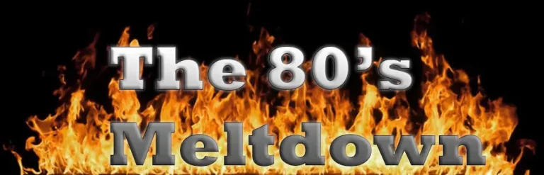 The 80s Meltdown radio show artwork